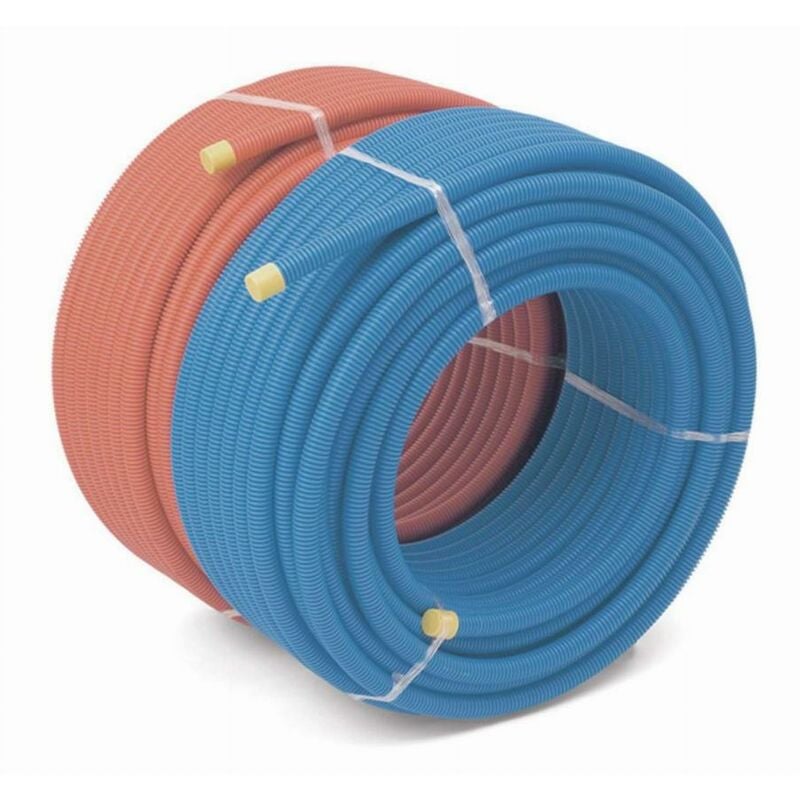 Rehau - Rautherm tube gaine rouge D16, 70M 12605011073