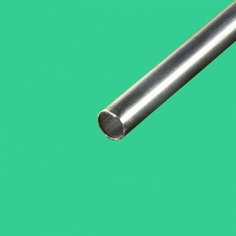 Tube inox brosse diametre 25mm Epaisseur en mm - 1,5 mm, Longueur en metre - 3 metres, Sections en mm - 25 mm