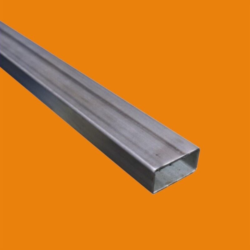 Tube rectangulaire inox 304/304L - 3 metres, Dimension - 40 x 20 mm, Epaisseur 2 mm