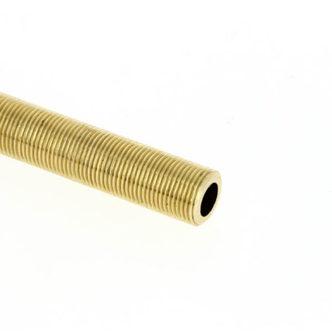 Tube laiton fileté MM3/8'' L=1m
