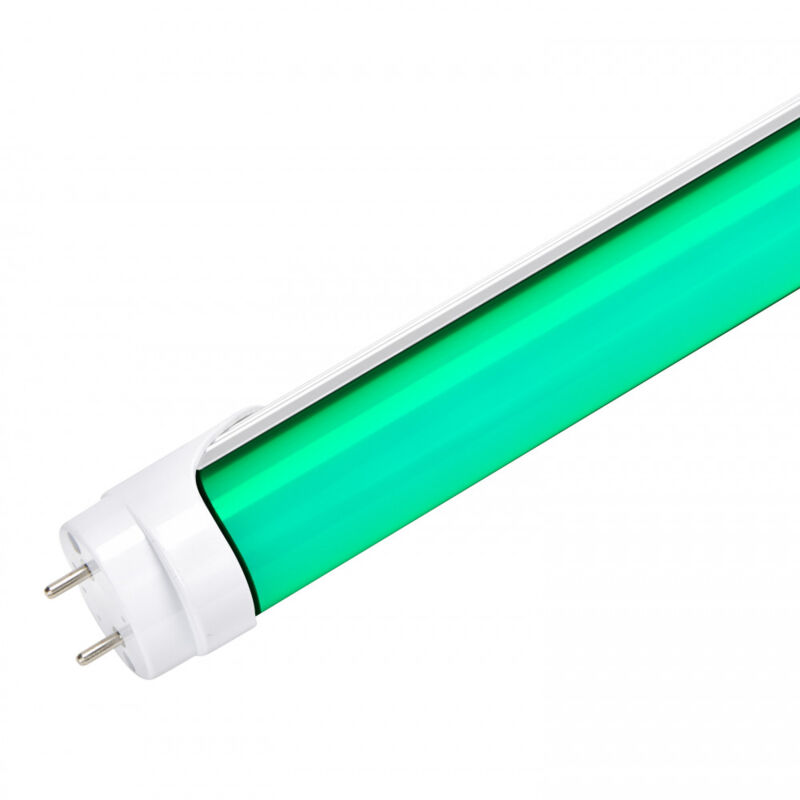 Greenice - Tube led T8 18W 1 500Lm 120Cm Diffuseur Opale - Vert 40 000H [HO-T8-1200-18W-G-O]