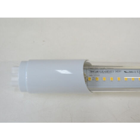 Tube LED T8 22W blanc naturel 4000K 3231lm longueur 1500mm (equivalent fluo 58W) diffuseur clair SMD 100-277V AC
