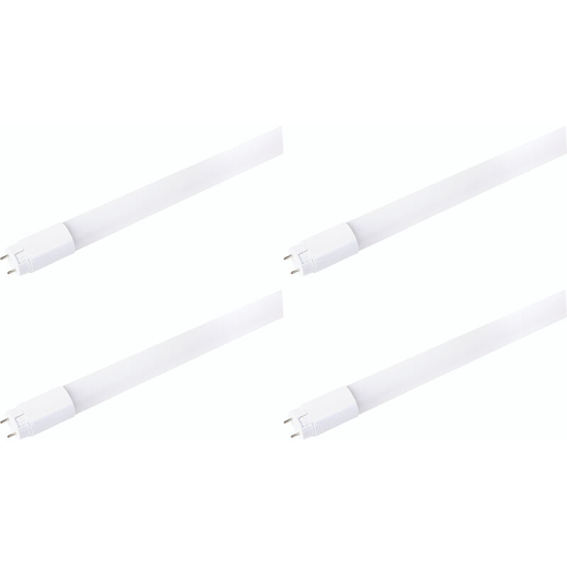 Tube LED V-TAC HIGH LUMEN, Classe énergétique : E, 16,5 W, 1850 lm, G13, 4000 K, 120 cm, 4 pièces