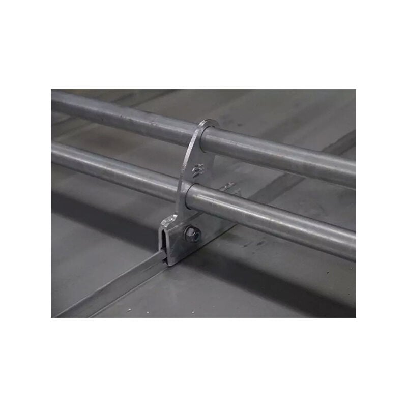 Tube passe-barres arrêt neige 3m, Ø30 mm - 5 pièces - QSFAN0100/C/5