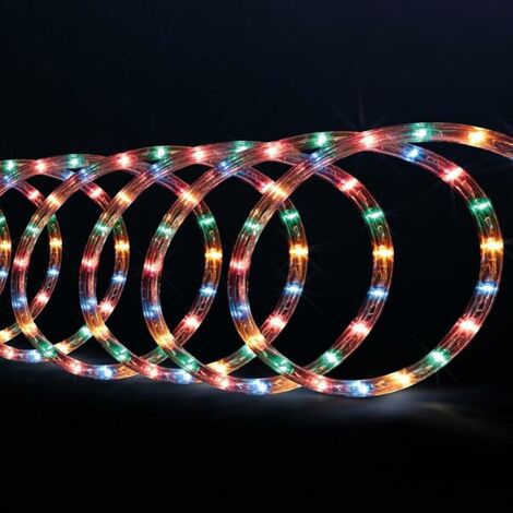 Cordon lumineux LED multicolore clignotant 10 m - Cdiscount Maison