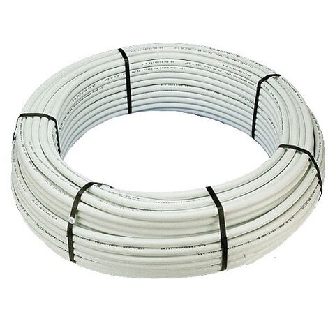 Tube Multicouche nu Ø16x2,0 - Alu 0,2mm - 100 mètres - Blansol