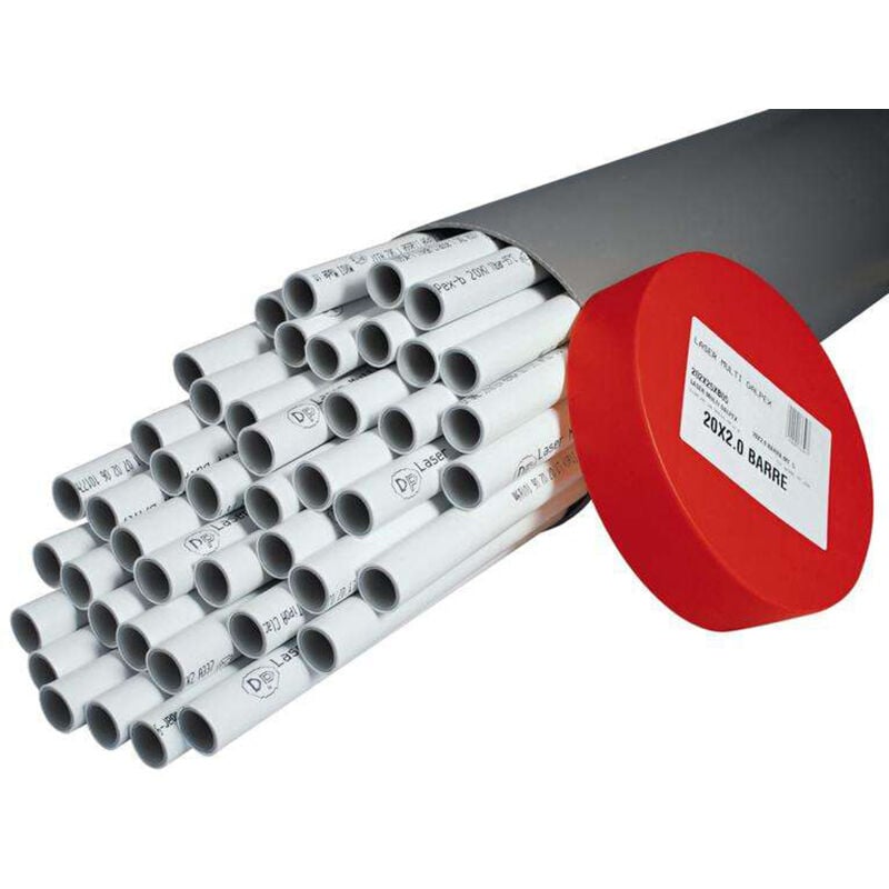 Nicoll - Tube fluxo nu Ø16 en longueur de 4ml