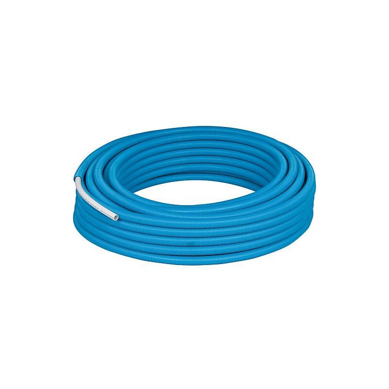Banyo - Tube multicouche pe-rt gaine bleu 16 x 2 mm Rouleau de 50 metres