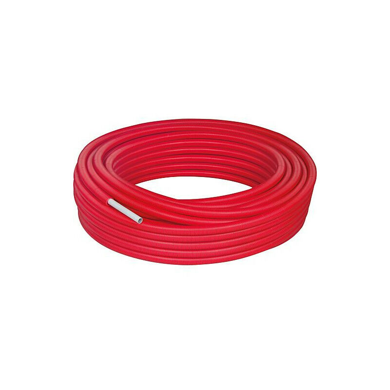 Banyo - tube multicouche pe-rt gaine rouge 20 x 2 mm Rouleau de 50 metres