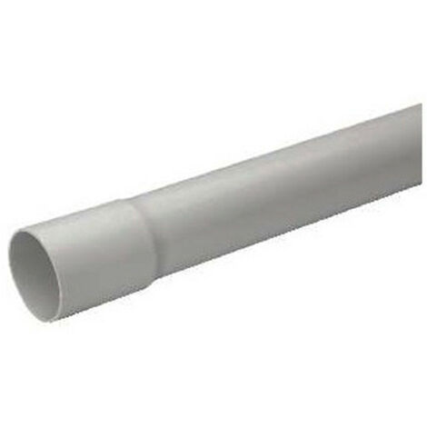 Tube Mureva IRL 3321 GT Gris Scheider- 3m - Diamètre 40mm - Gris
