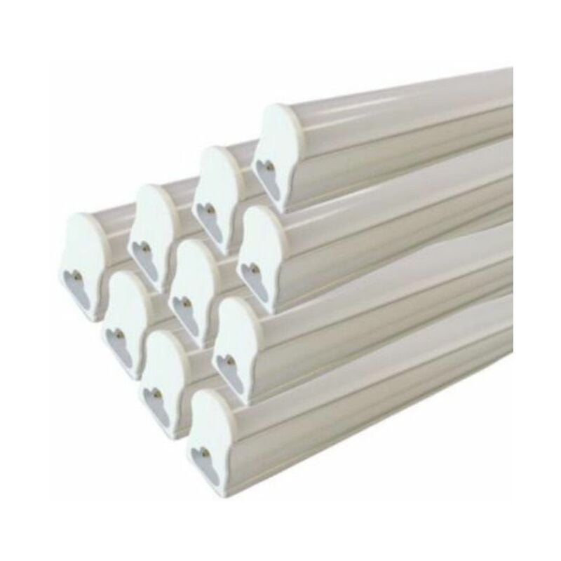 Silumen - Tube néon led 120cm T5 18W - Pack de 10 / Blanc Froid