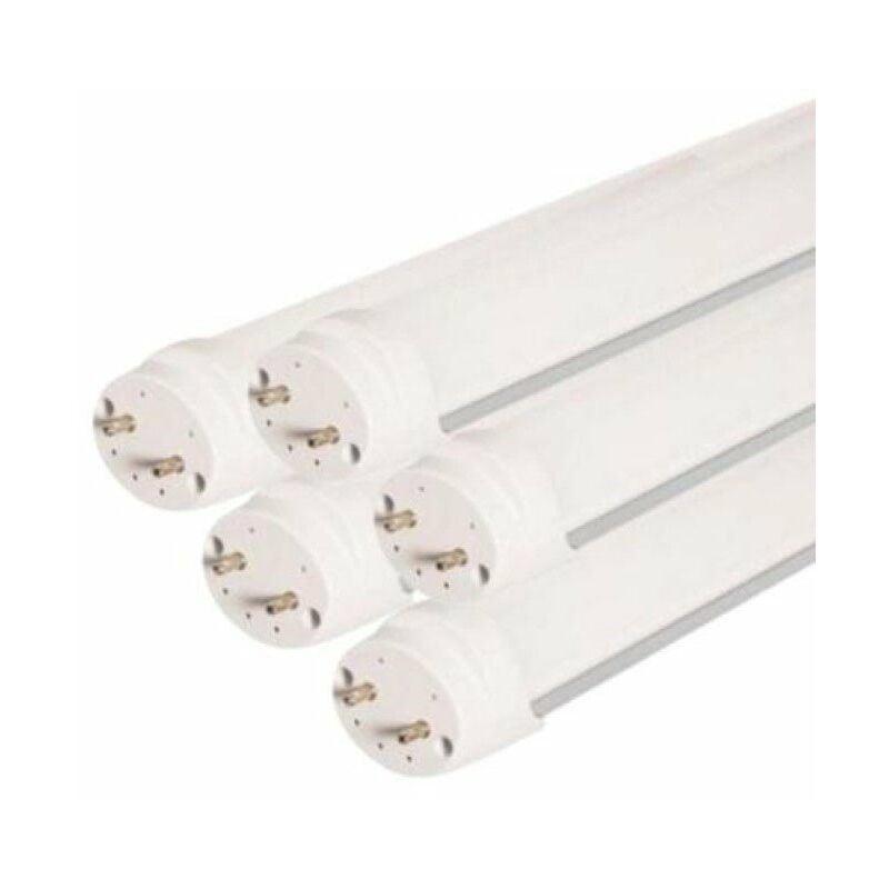 Silamp - Tube Néon led 120cm T8 36W (Pack de 5) - Blanc Chaud 2300K - 3500K