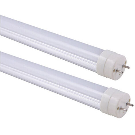 Tube Néon Led T8 15w 1500 Lmn Avec Couvercle Mat 90cm Lumière Blanche