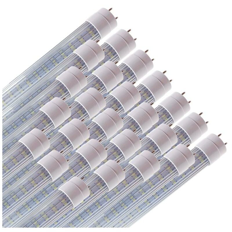 Silamp - Tube Néon led 150cm T8 24W (Pack de 25) - Blanc Chaud 2300K - 3500K