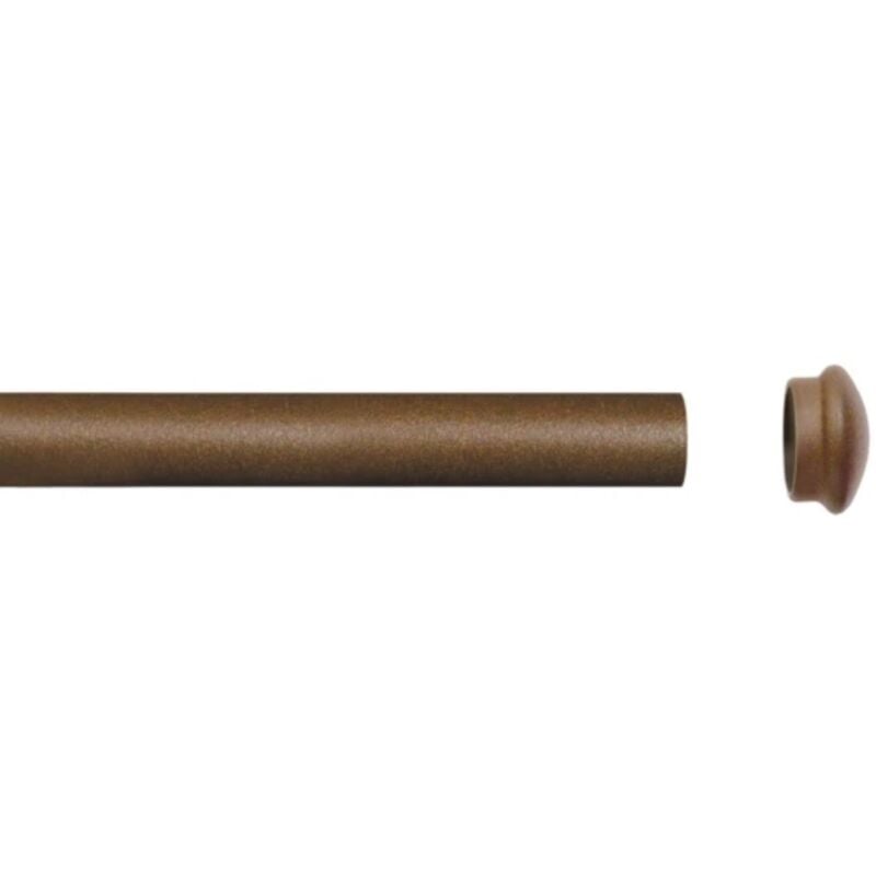 Tube tringle - Effet rouille 2 m x 28 mm