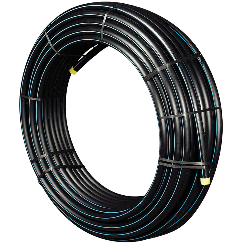 Jano - Tube pe eau 50m D32 bleu 16 bars - wavin - 3024997
