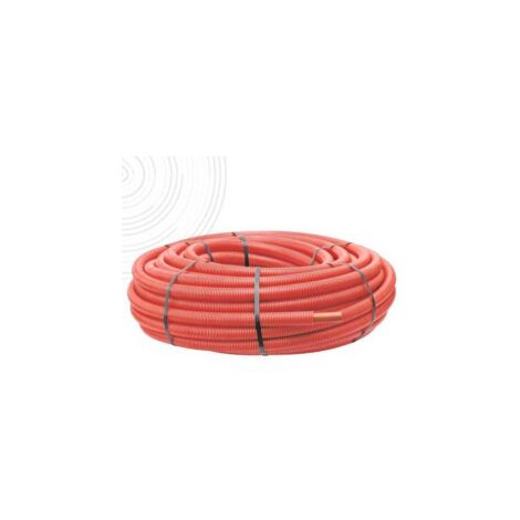 Tube PER-A gainé - ROUGE 10/12 - 100M - 113-12-100A - Ayor