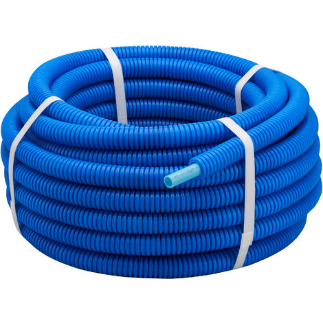 Tube PER gainé bleu