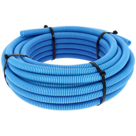 Tube PER Prégainé 16x20, 50m bleu