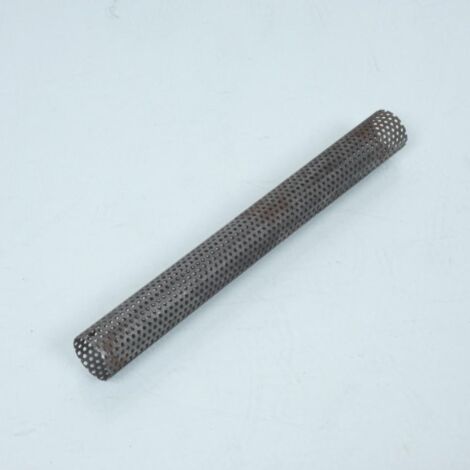 Tube perforé mitraillette pour silencieux de pot d'échappement