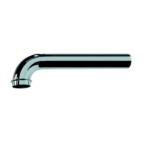 Tube plongeur 220 mm chromé pour siphon