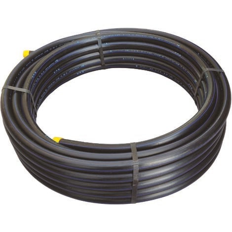 AYOR Tube polyéthylène NF bandes bleues Ø32 Couronne 25m