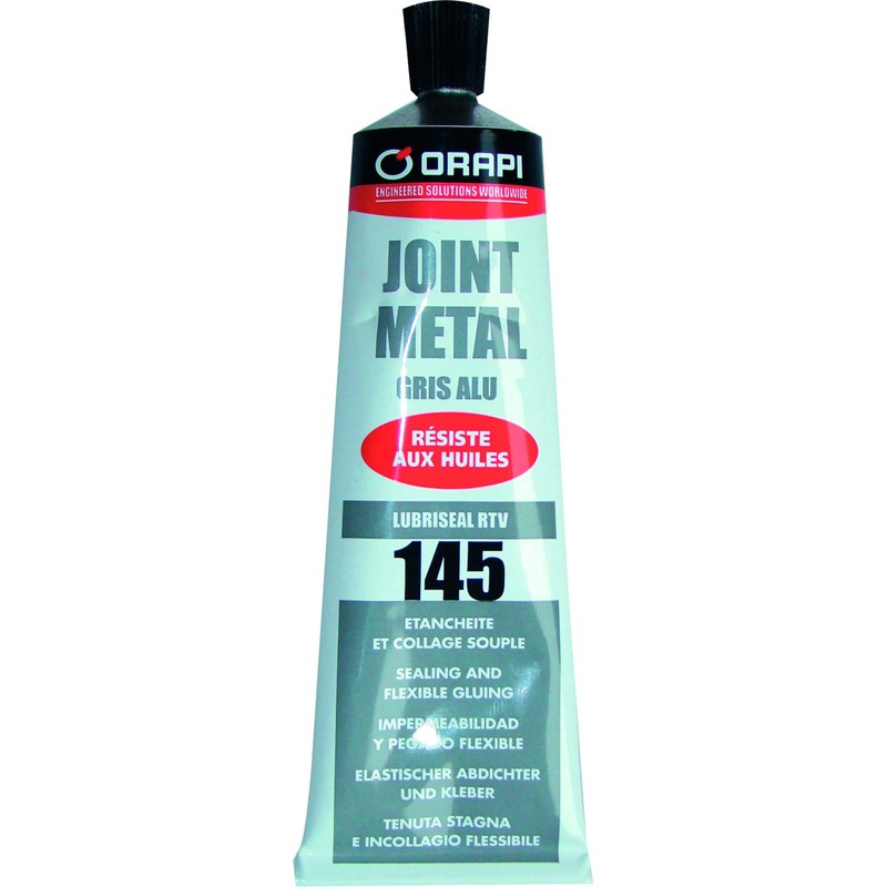 Orapi - Tube pour joint metal mastic colle gris 100 gr 145 - S11902