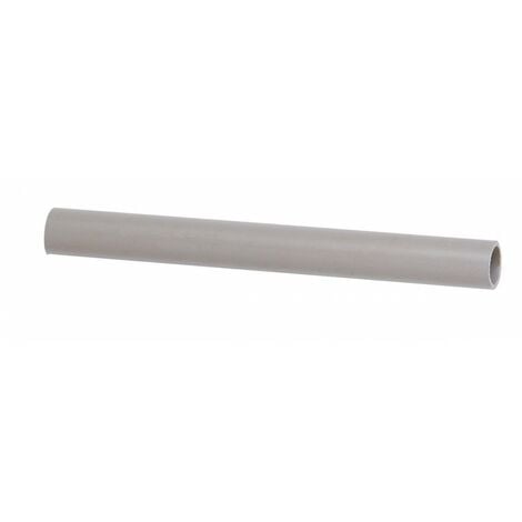 Tube pvc d'évacuation bouts lisses diam 40  longueur 2 m