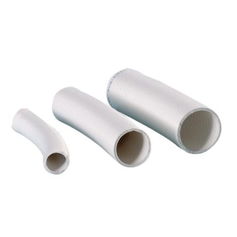 Tube PVC pression souple annelé 42X50 - couronne de 25ML