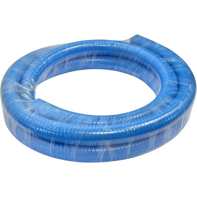 Tube pvc Souple Piscine Ø50mm Jardibric 5m – Spécial Eau Chlorée – Tuyau Résistant Piscine Flexible