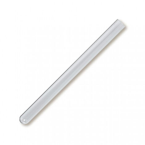 Tube quartz - Fermé à une extrémité