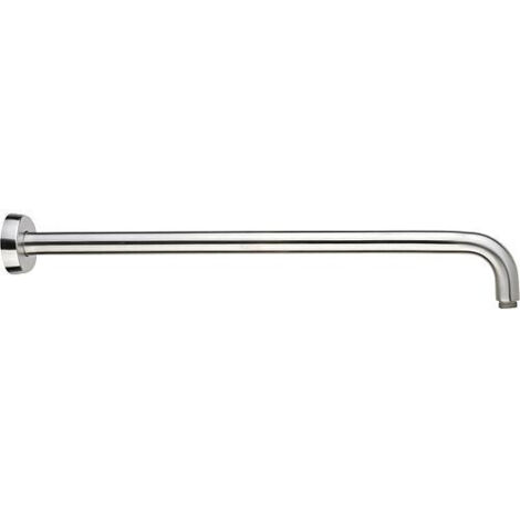 tube raccord mural pour tete de douche L : 400mm inox brossé