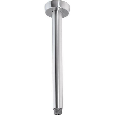 tube raccord plafond tete de douche DN15(1/2") L : 300mm inox inox poli