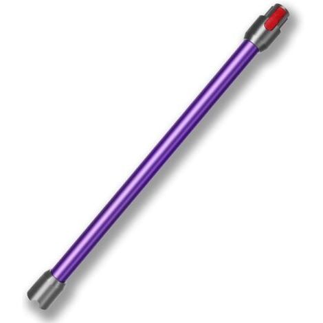 Tube Rallonge Compatible avec Dyson V7 V8 V10 V11 V15 – Baguette d’Extension 72cm en Aluminium, Accessoire à Dégagement Rapide pour Aspirateur Sans Fil – Violet