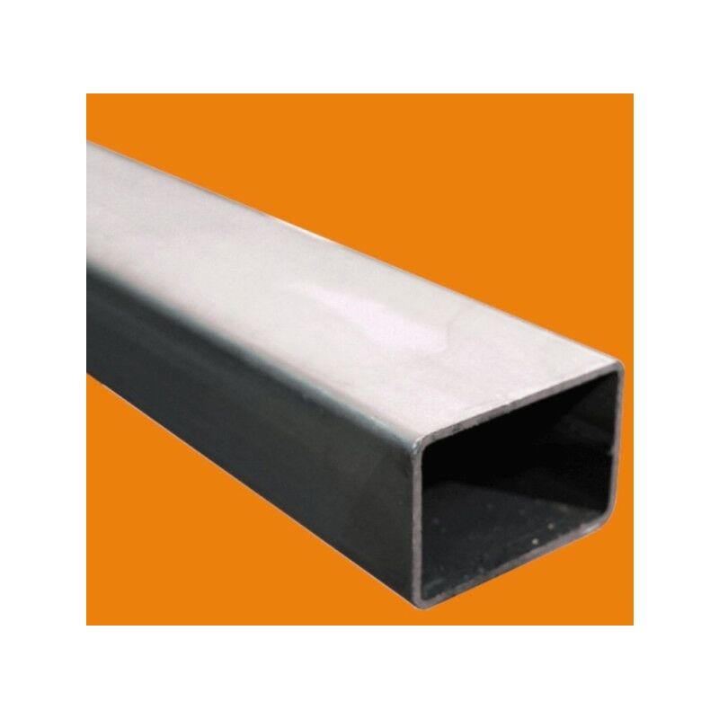Tube rectangulaire acier S235 / E220 - 3 metres, Dimension - 35 x 20 mm, Epaisseur 2 mm