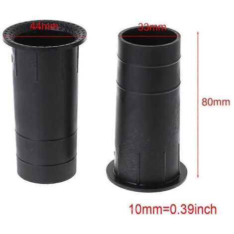Tube réflexe, évent pour haut-parleur de graves, connecteur d'évent 3-5" 35x80mm