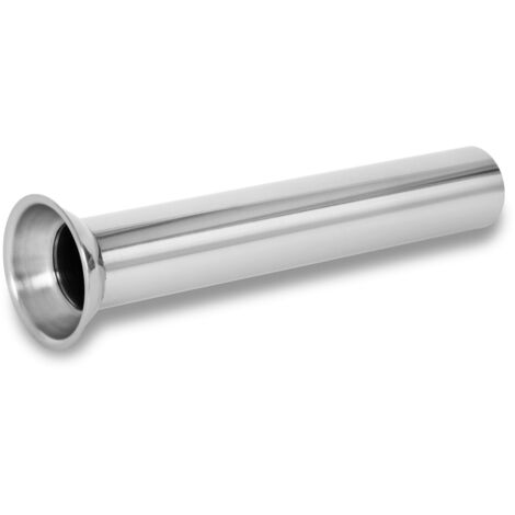 Tube remplissage inox Ø38mm pour poussoir à saucisses, 188mm, alimentaire – VERTES