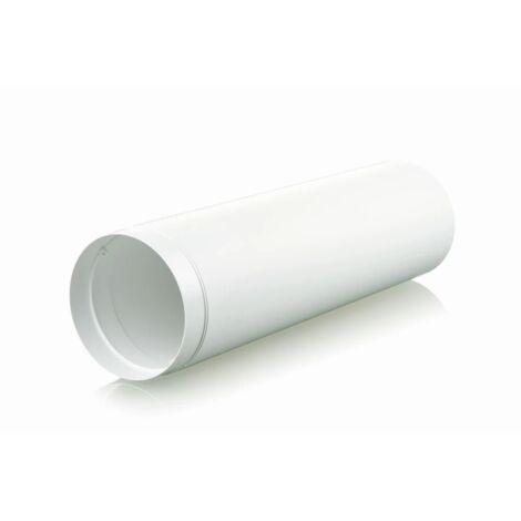 Tube rond 150 mm pour conduit de ventilation 0,5 m avec manchon