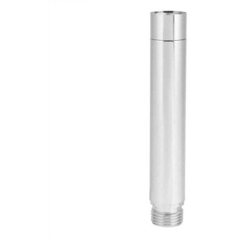 Tube rond d'extension de douche en acier inoxydable de 4 pouces avec chromage pour accessoire de salle de bain