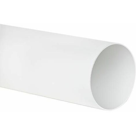 tube rond DN 150 , 0,5 m blanc