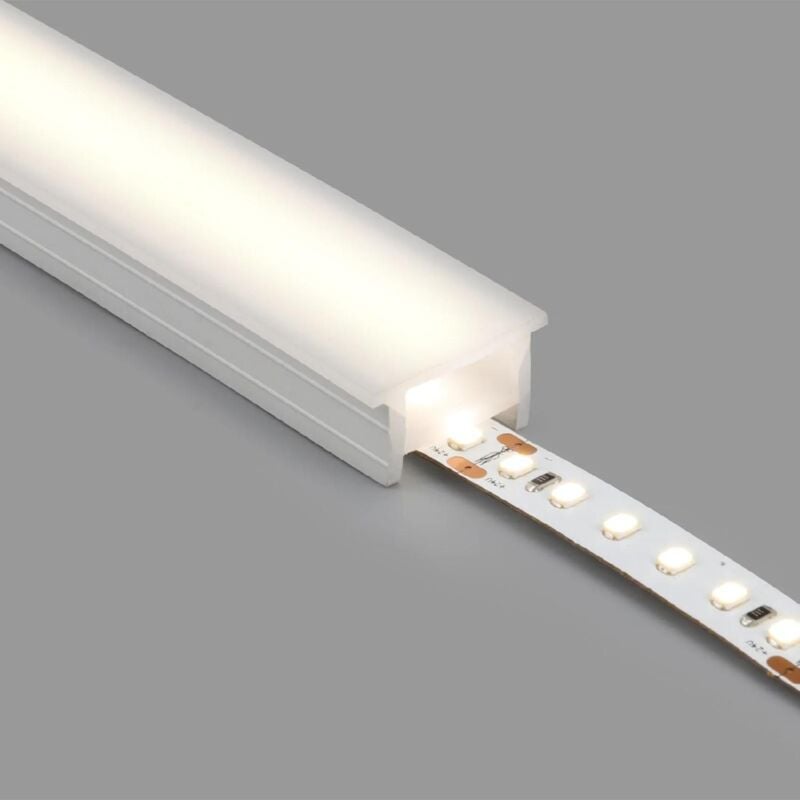 Efectoled - Tube Silicone led Flex Encastré Pour Ruban led jusqu'à 15 mm 5 m