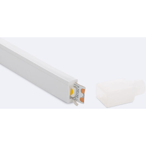 Tube Silicone LED Flex Encastré pour Ruban jusqu'à 8 mm EL0612  20m