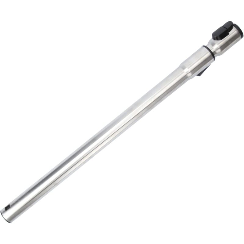 Tube télescopique adapté à tous les aspirateurs Miele (par ex. S2, S4, S5, S6, S8, C1, C2, C3) en acier inoxydable, avec fonction de clic