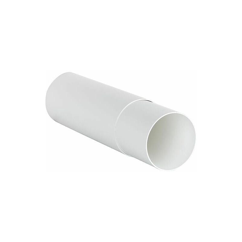 Tube telescopique blanc, 100 mm