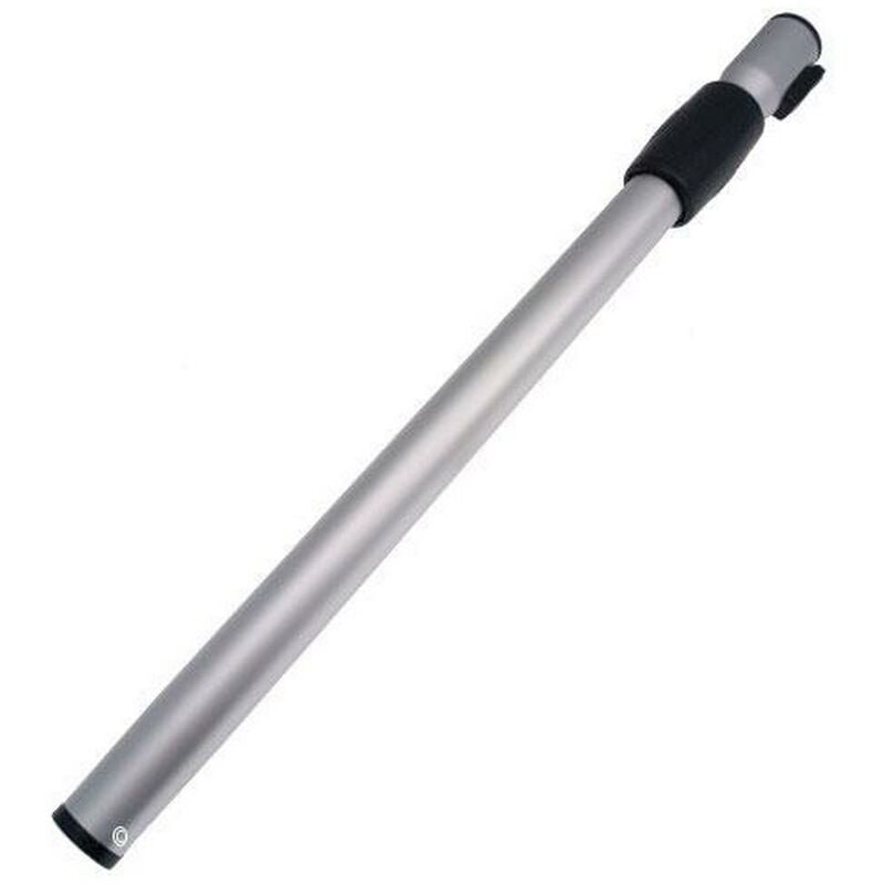 LG - Tube télescopique noir - conforme avec brosse, embout à clip