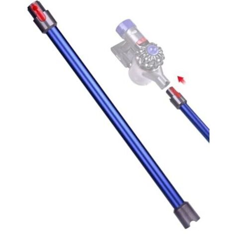 Tube Télescopique Pour Dyson V7 V8 V10 V11 V15 Aspirateur- Tube D'extension Rigide avec Dégagement Rapide 72.5cm - Bleu