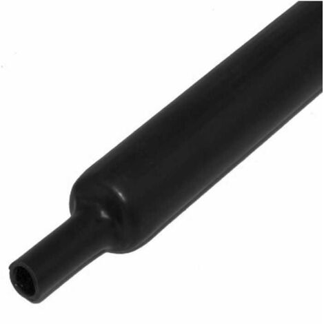 Tube Thermorétractable avec Colle diamèter 19mm 3:1 Noir