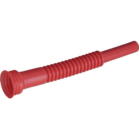 Tube verseur Longueur 275 mm flexibles rouge