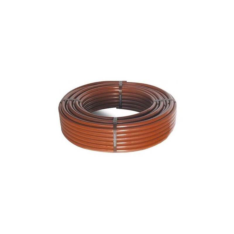 

Plantawa Tubería Polietileno Riego 50M Ø16mm Marrón Espesor 1,2mm Fácil Manipulación