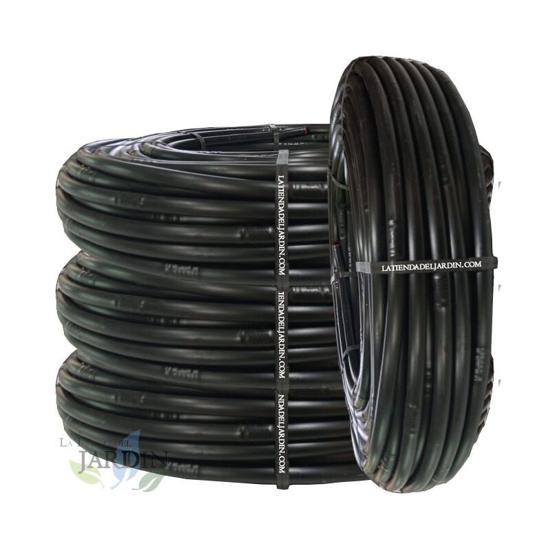 

Tuberia 16mm riego por goteo a 33cm negra, 400 metros